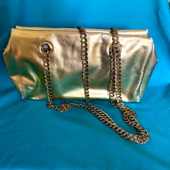 Vintage Collectif Bag in Gold - Picture 1 of 4